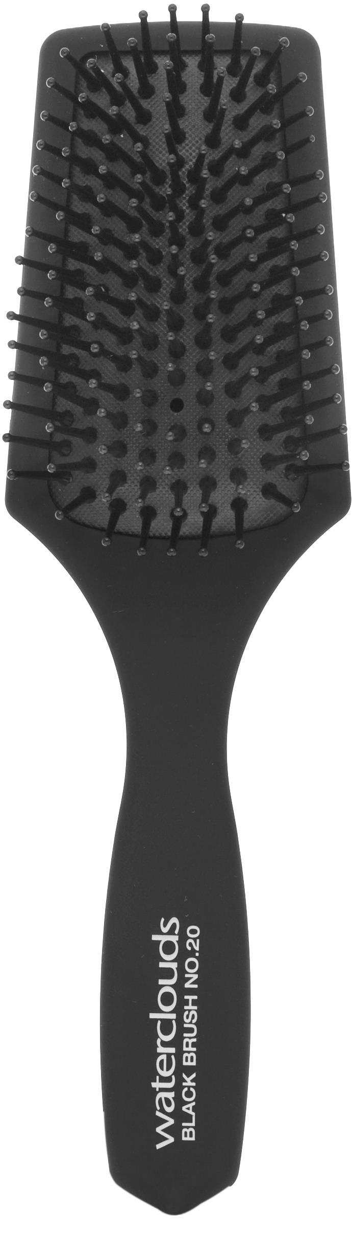 Watercloud's Black Brush 20 Mini Paddle Brush