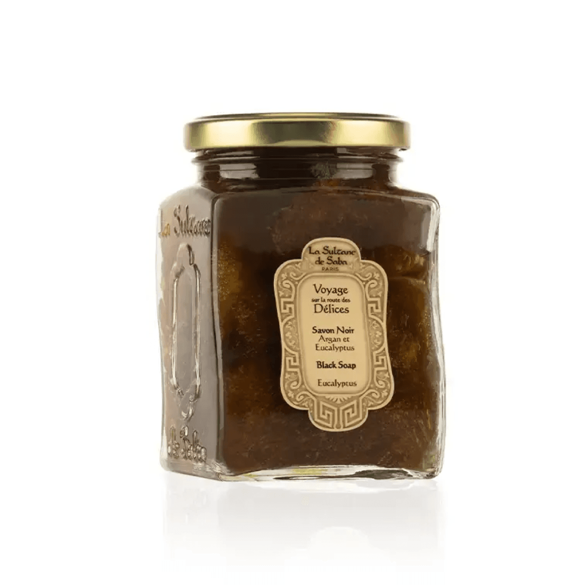 La Sultane De Saba Eucalyptus Black Soap With Argan / Savon Noir Argan Et L'eucalyptus