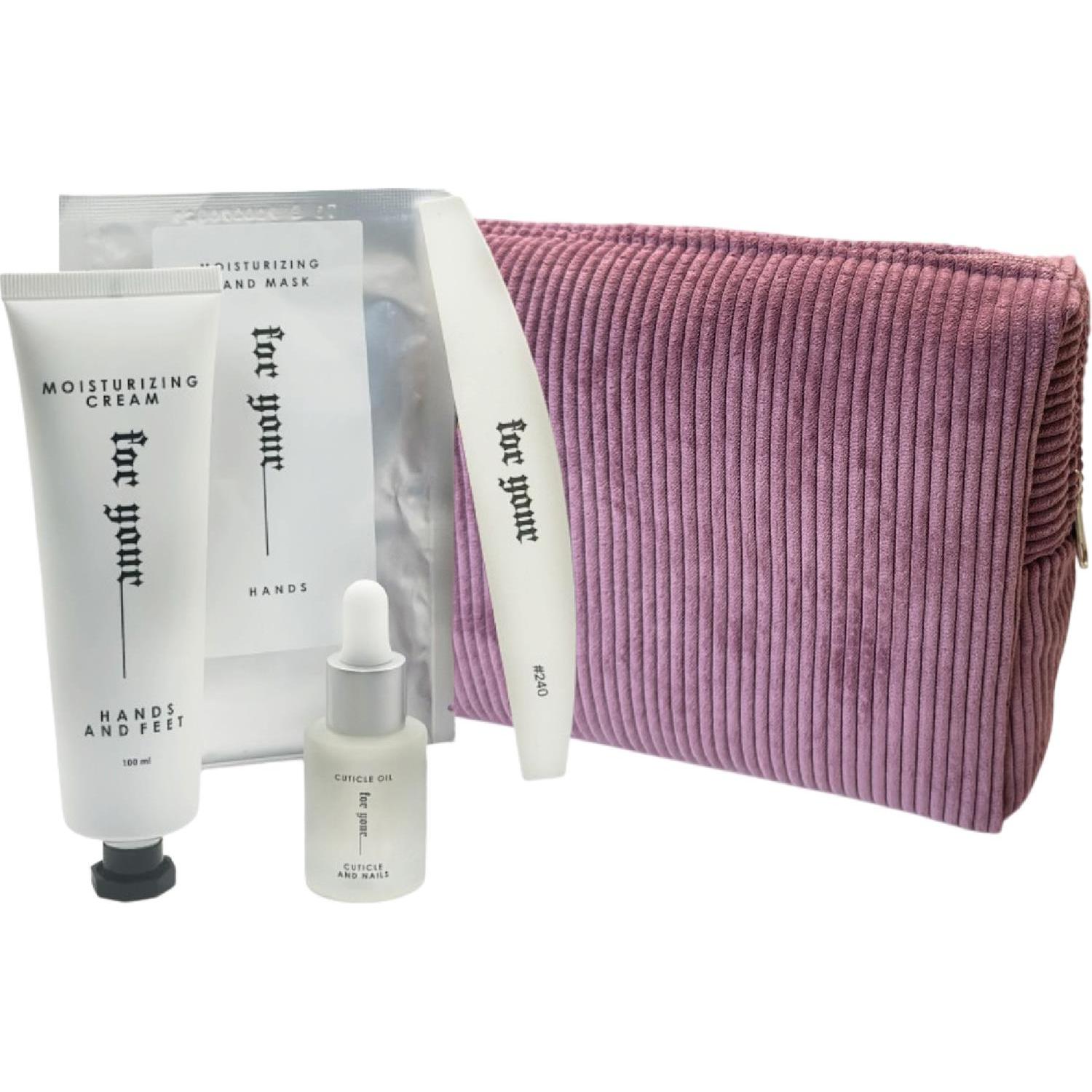 Набор по уходу за руками и кутикулой в косметичке Soft Skin