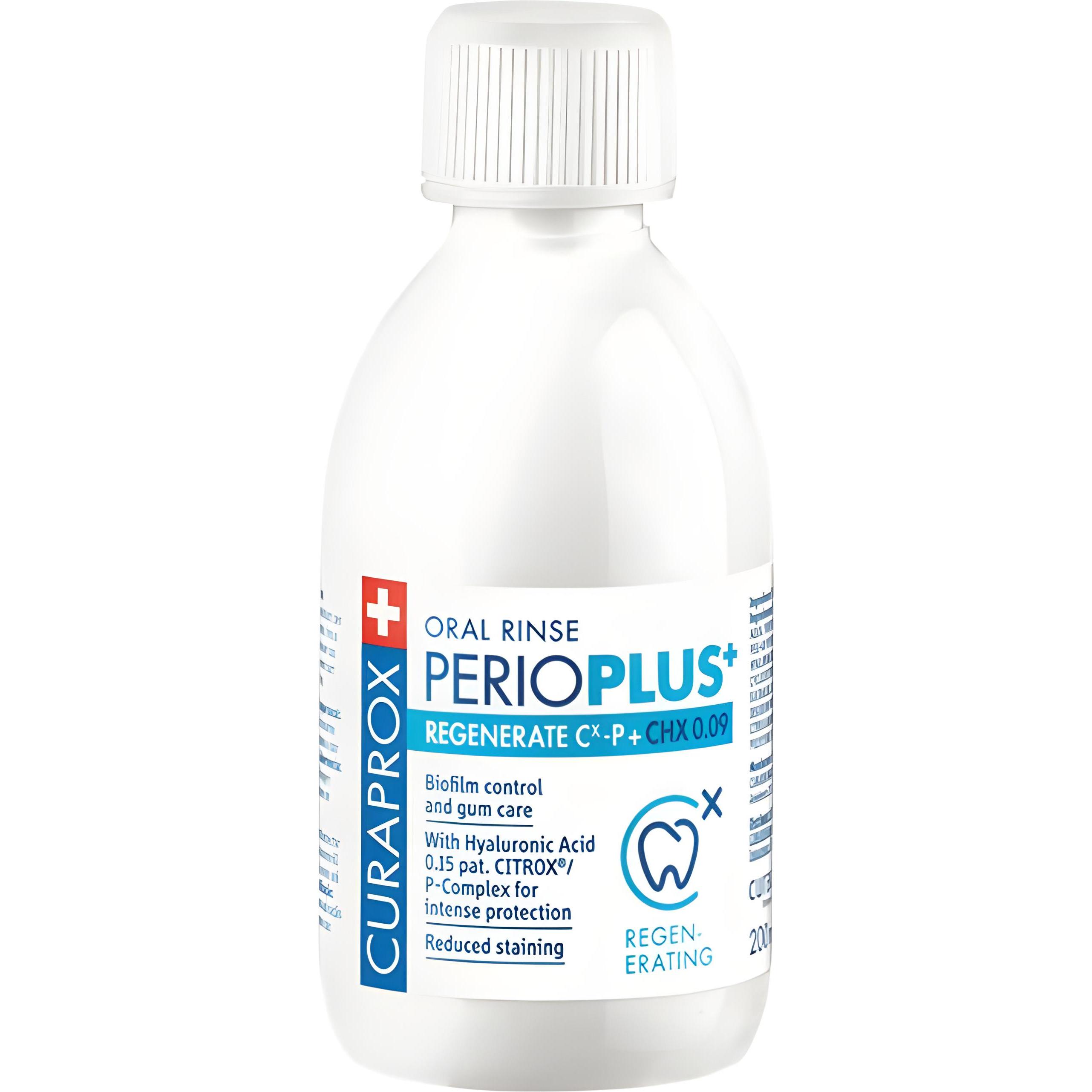 CURAPROX Ополаскиватель Perio Plus Regenerate, хлоргексидин 0,09% + гиалуроновая кислота