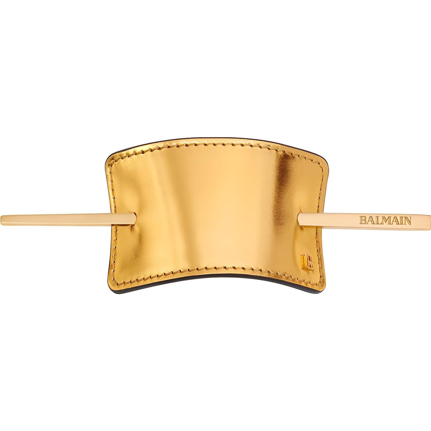 BALMAIN Заколка из позолоченной кожи (1 шт.)