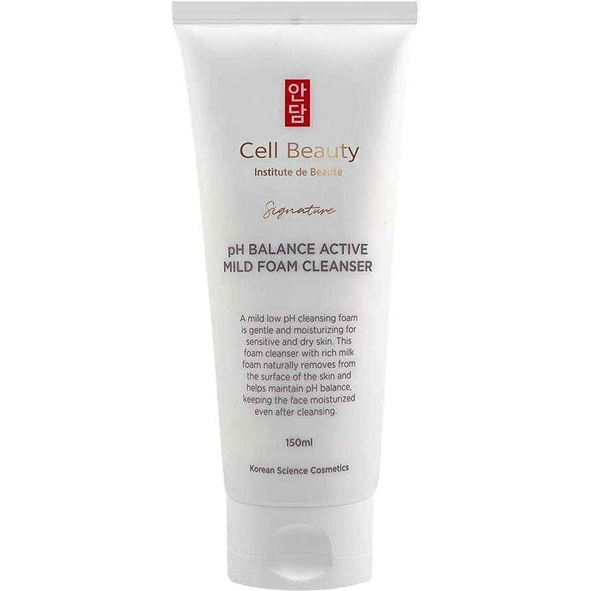CELL BEAUTY Мягкая очищающая пенка рН баланс