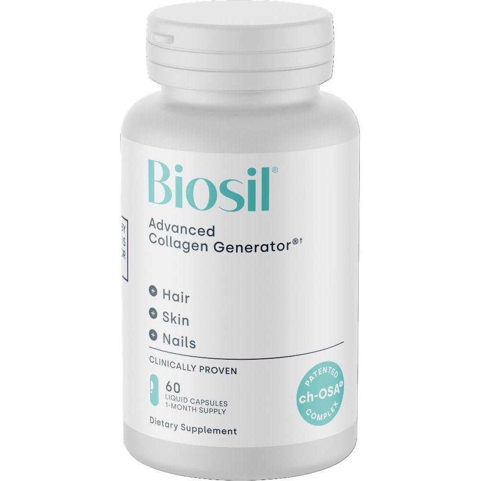 BIOSIL Активатор коллагена холин, кремний в жидких капсулах