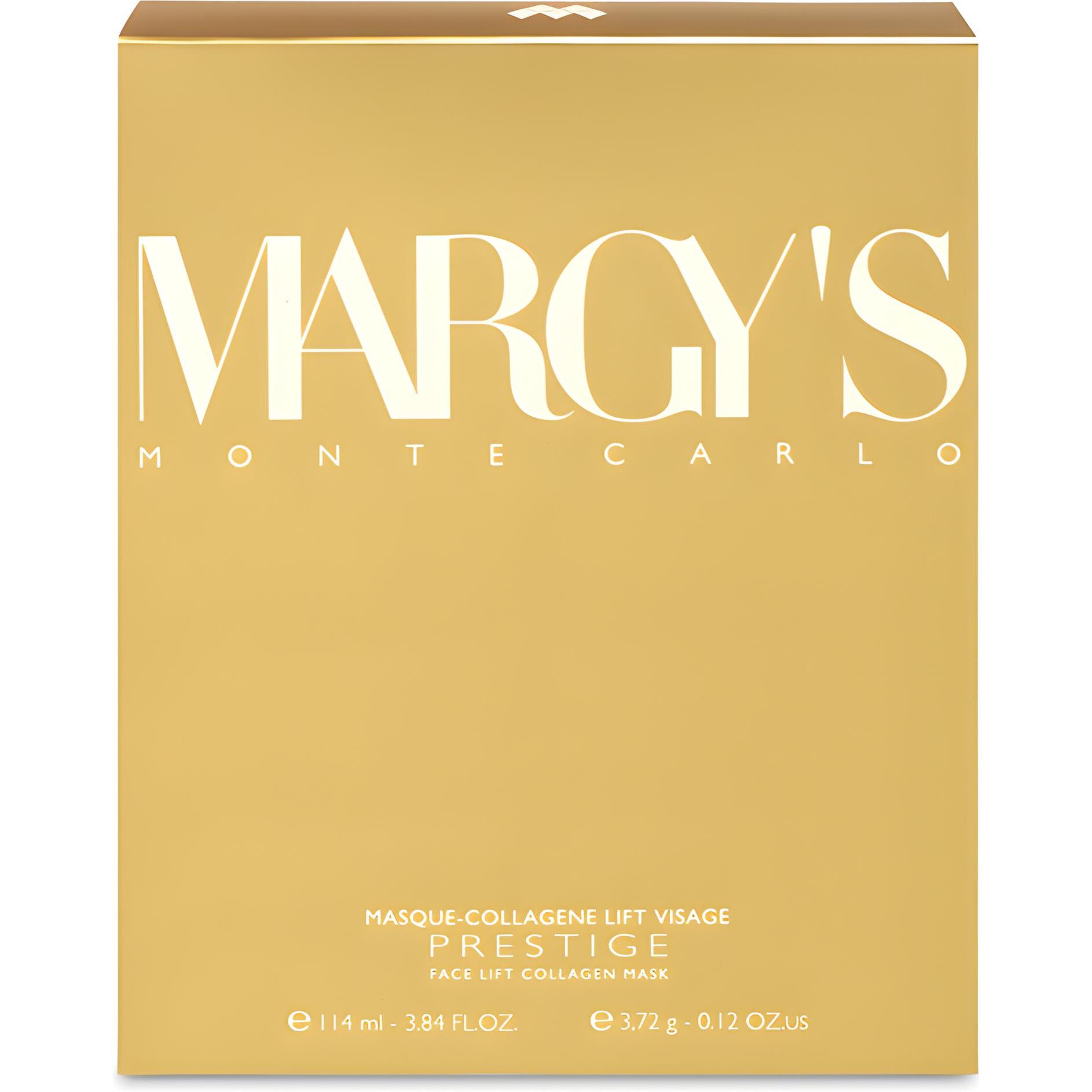 MARGY'S MONTE CARLO Коллагеновая лифтинг-маска Престиж (3 шт.)