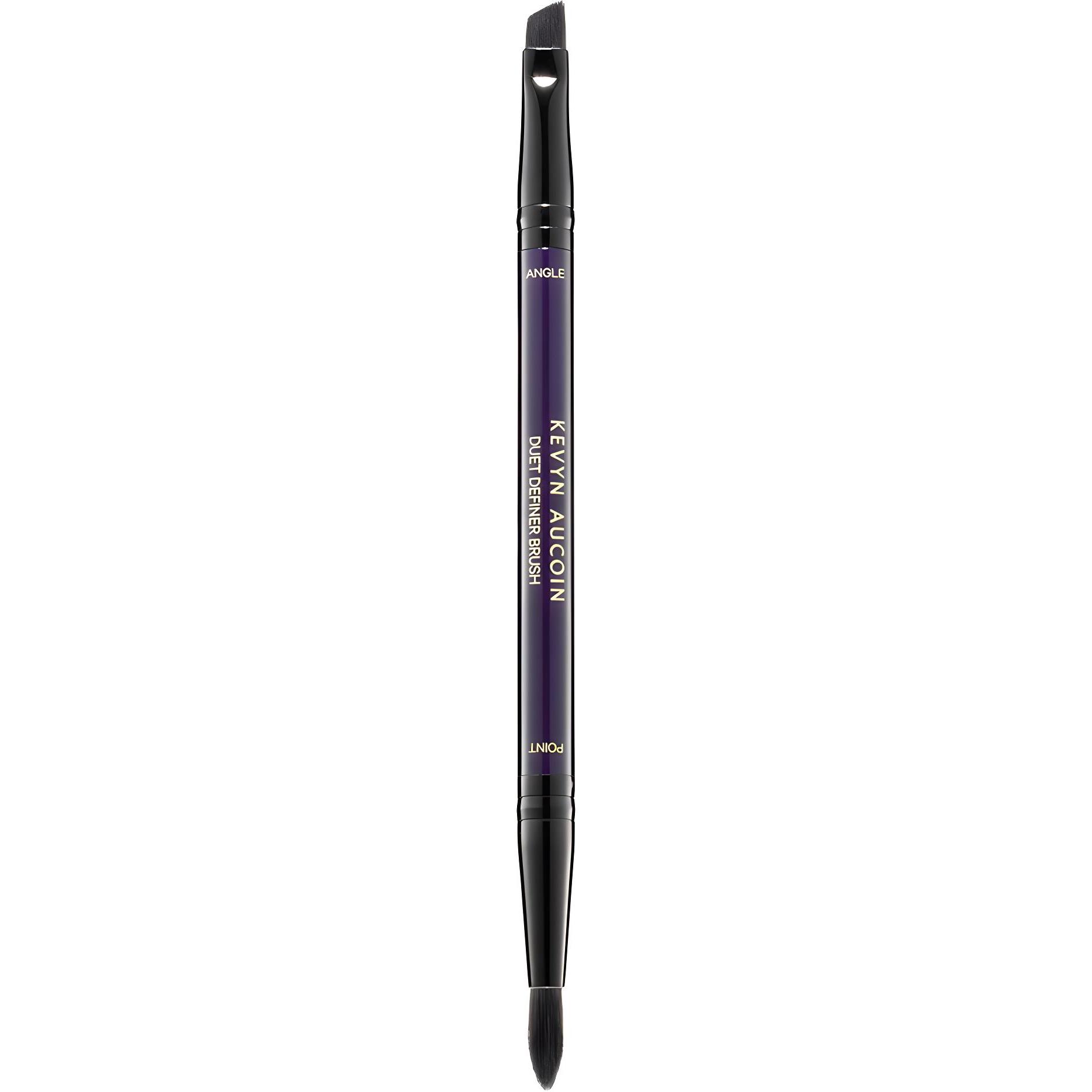 KEVYN AUCOIN Кисть для подводки глаз двусторонняя (1 шт.)
