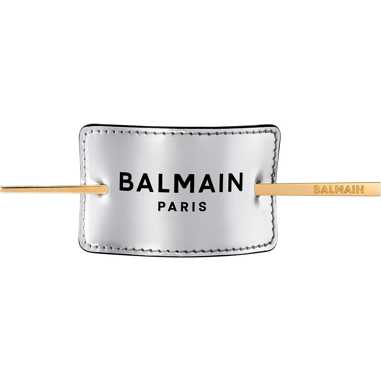Заколка со шпилькой, лого Balmain серебро (1 шт.)