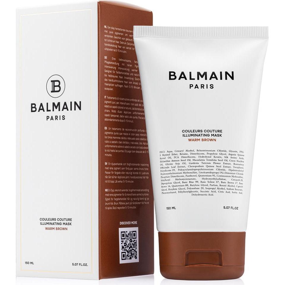 BALMAIN Маска тонирующая светло-коричневая