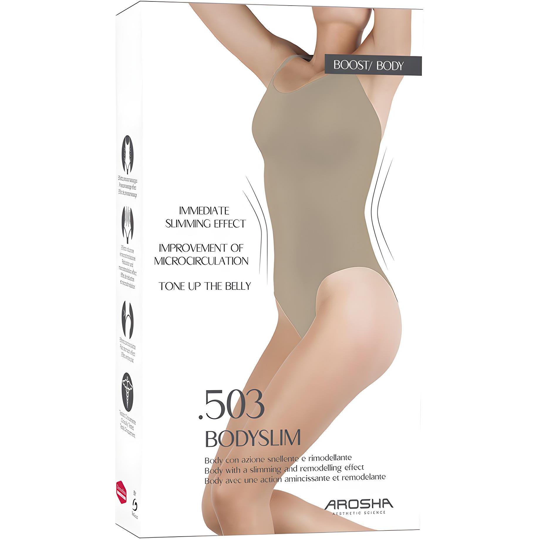 AROSHA Боди из дермафибры XL/XXL, цвет бежевый