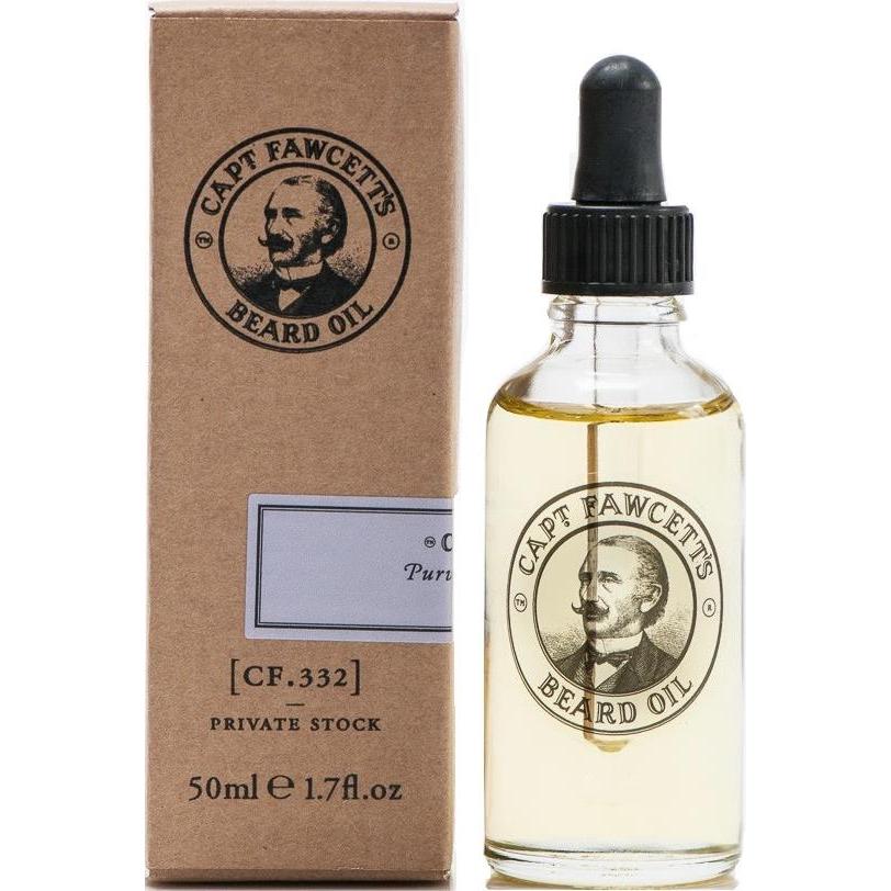 CAPTAIN FAWCETT Масло для бороды Private Stock 50 мл