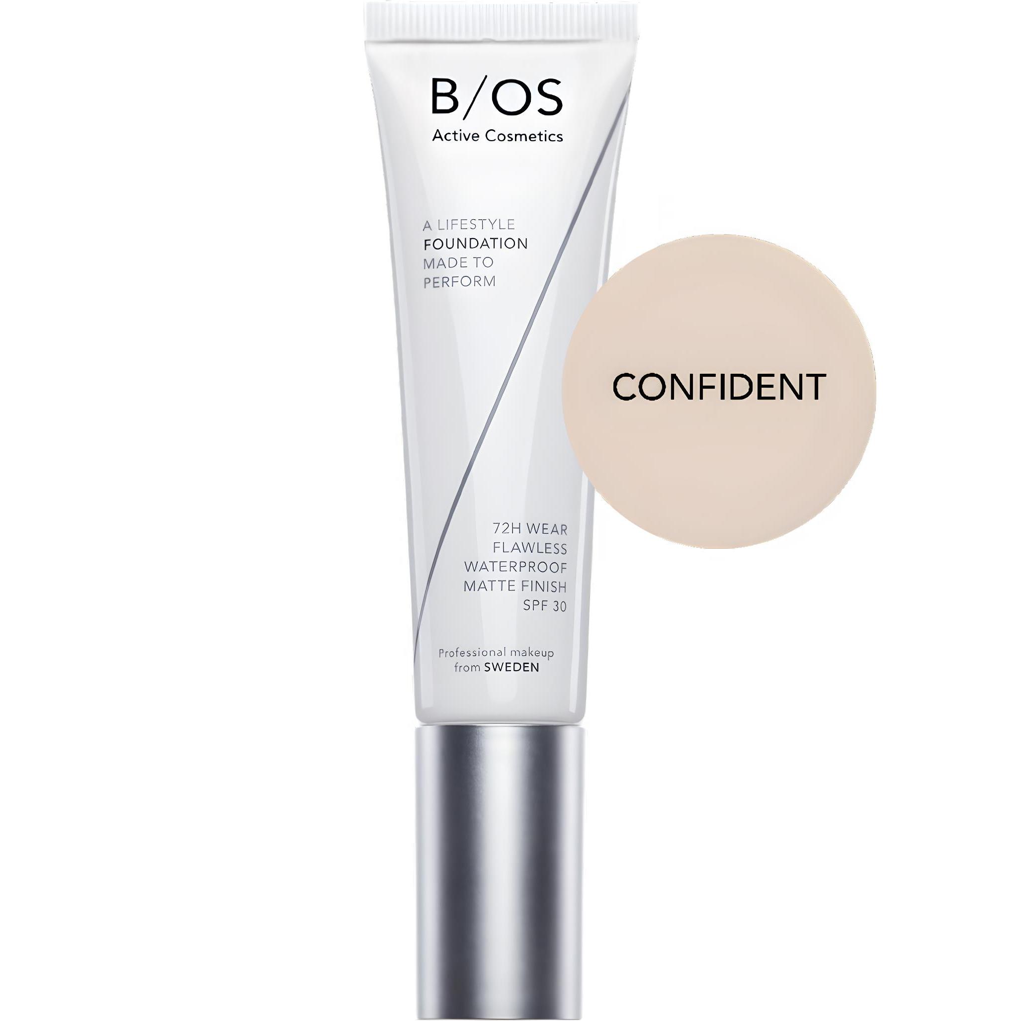 BASE OF SWEDEN Водостойкий тональный крем Confident SPF30