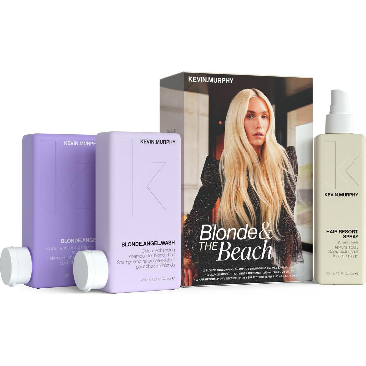 KEVIN.MURPHY Набор: [Блонд.Ангел] шампунь + [Блонд.Ангел] бальзам+ [Хэйр.Резорт] спрей