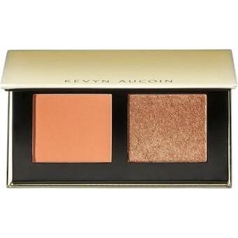 KEVYN AUCOIN Набор "Дуо" хайлайтер и румяна Peach