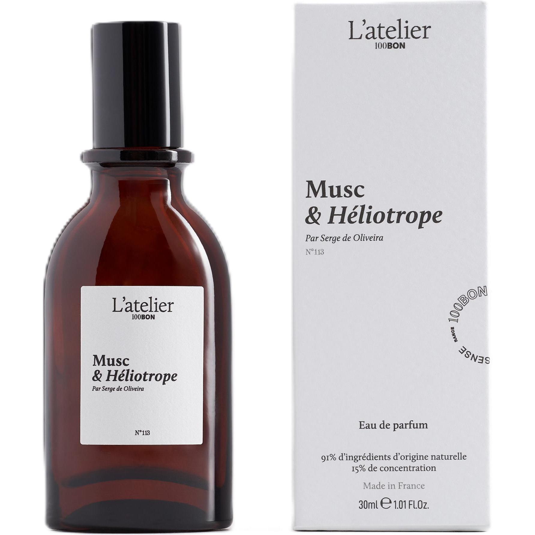 100BON Парфюмерная вода L'atelier Musc & Héliotrope (edp) 30 мл