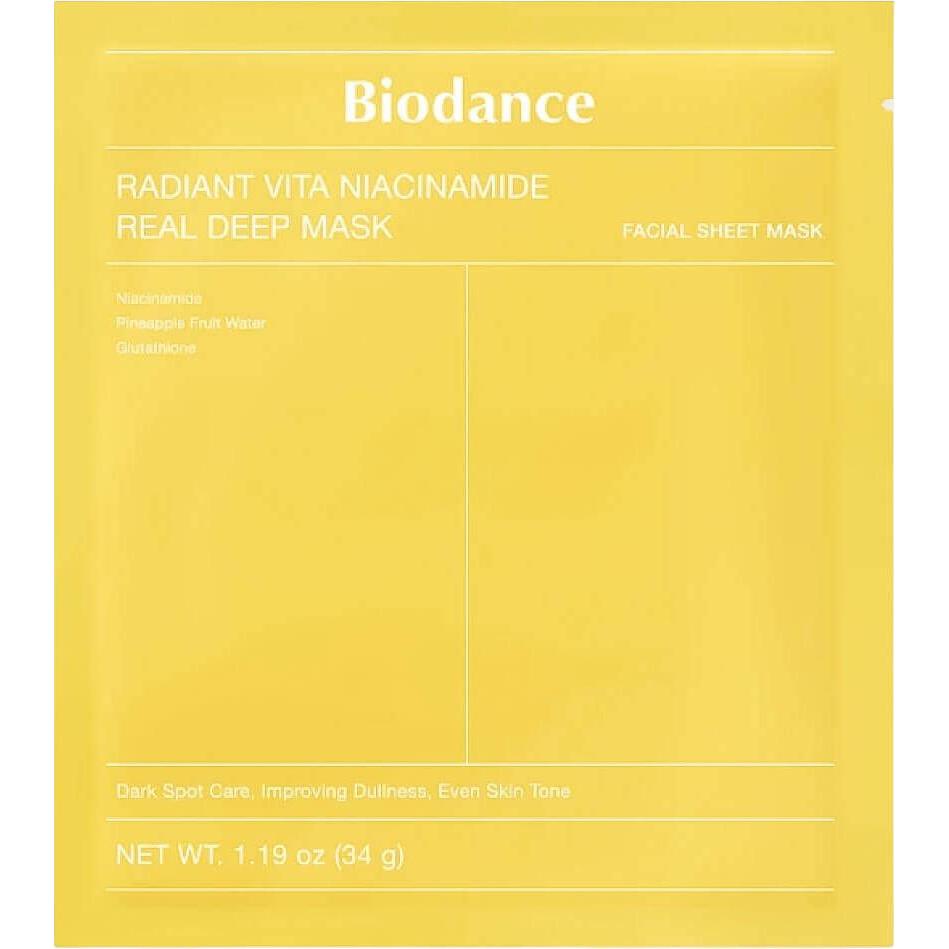 BIODANCE Гидрогелевая маска с ниацинамидом для сияния кожи