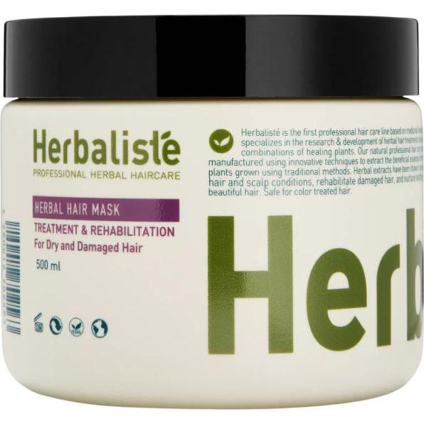 HERBALISTE Травяная маска для сухих и поврежденных волос