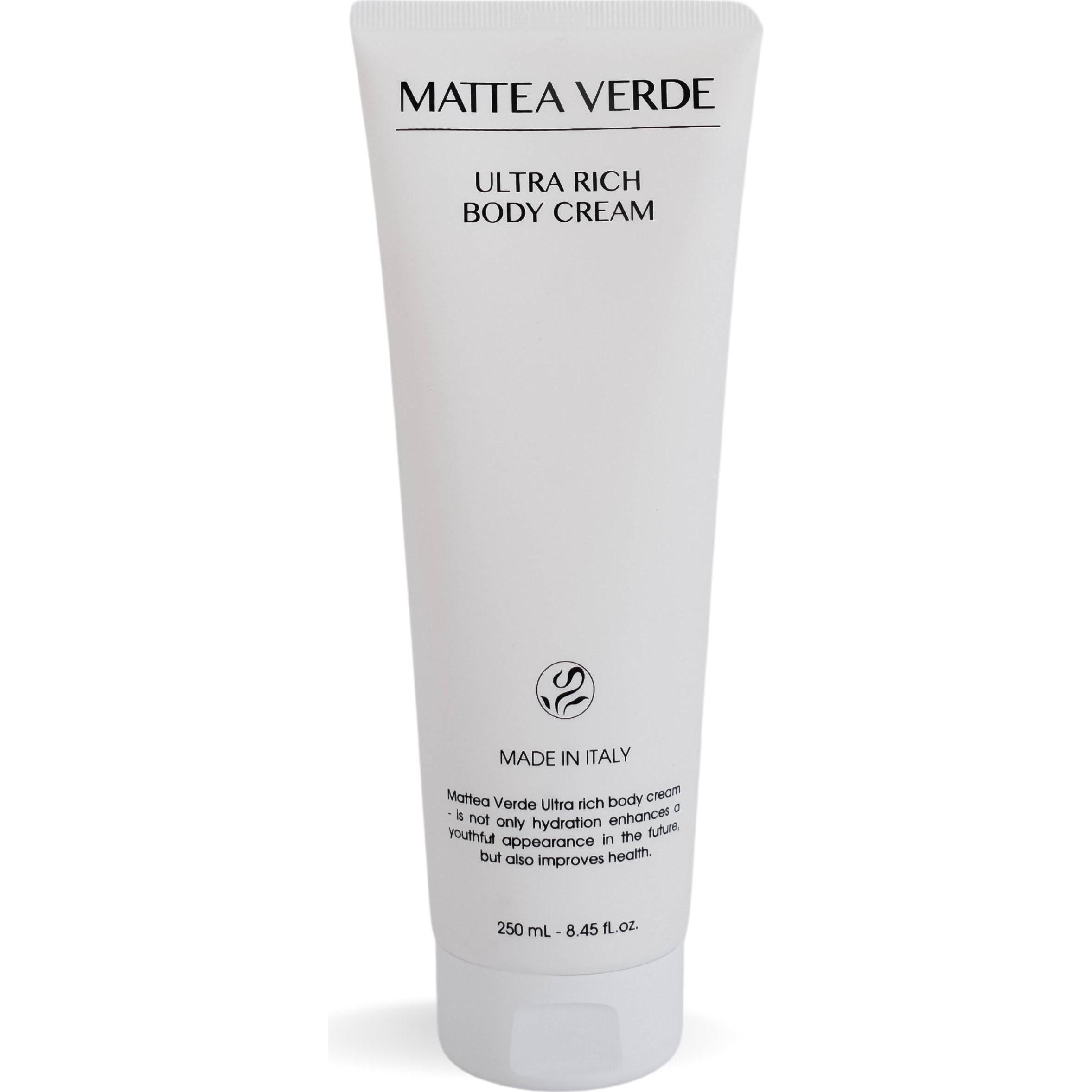 MATTEA VERDE Ультра-увлажняющий крем для тела 250 мл