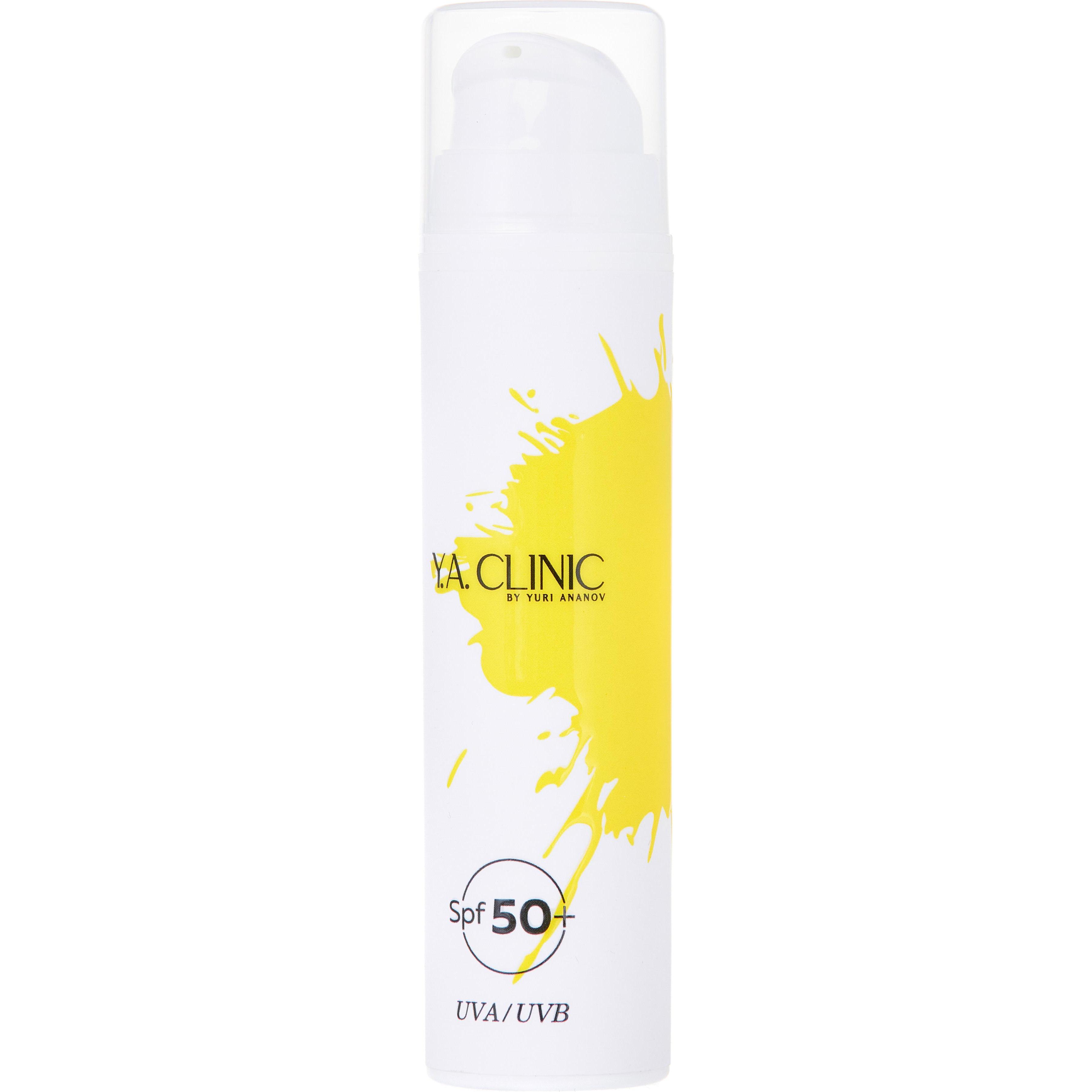 Y.A.CLinic набор с солнцезащитным кремом SPF50+ повязка на голову