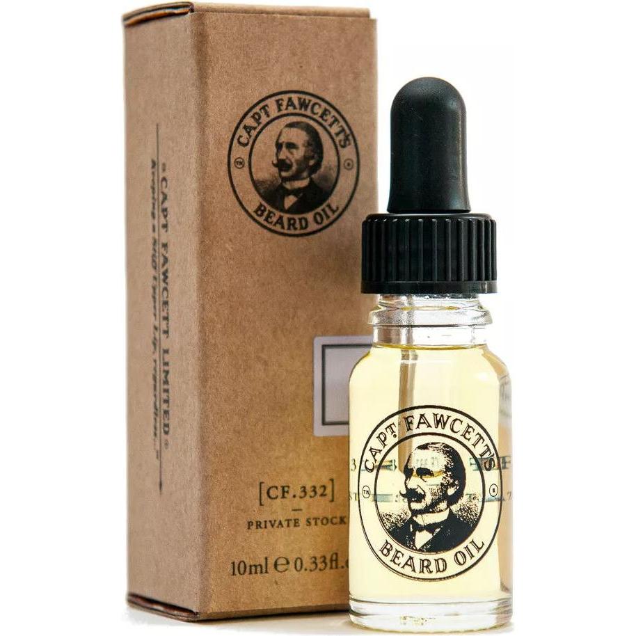 CAPTAIN FAWCETT Масло для бороды Private Stock 10 мл