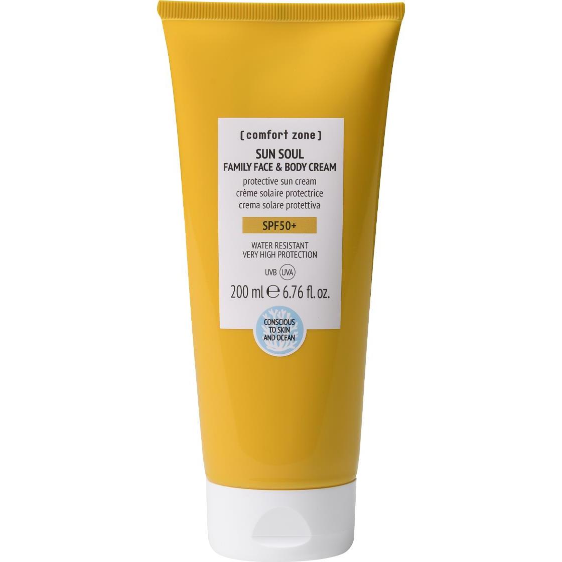 COMFORT ZONE Солнцезащитный водостойкий крем для взрослых и детей SPF50+