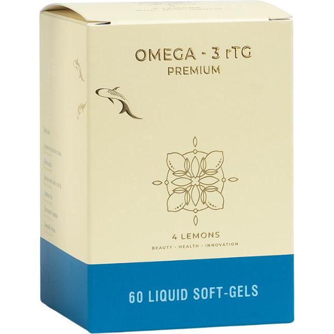 4LEMONS Омега-3 rTG Premium