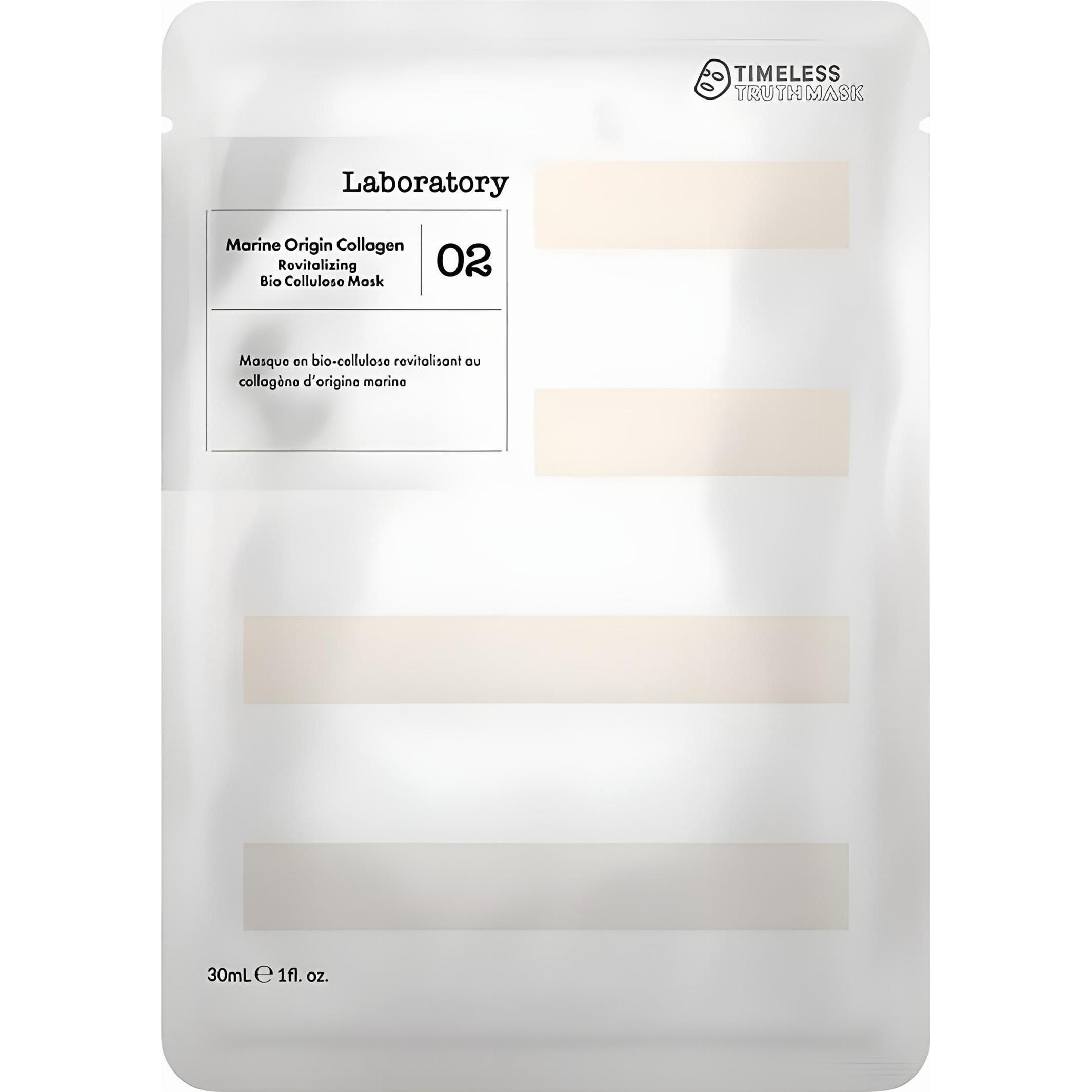 TIMELESS TRUTH MASK Профессиональная маска на биоцеллюлозной основе с коллагеном серия Lab2