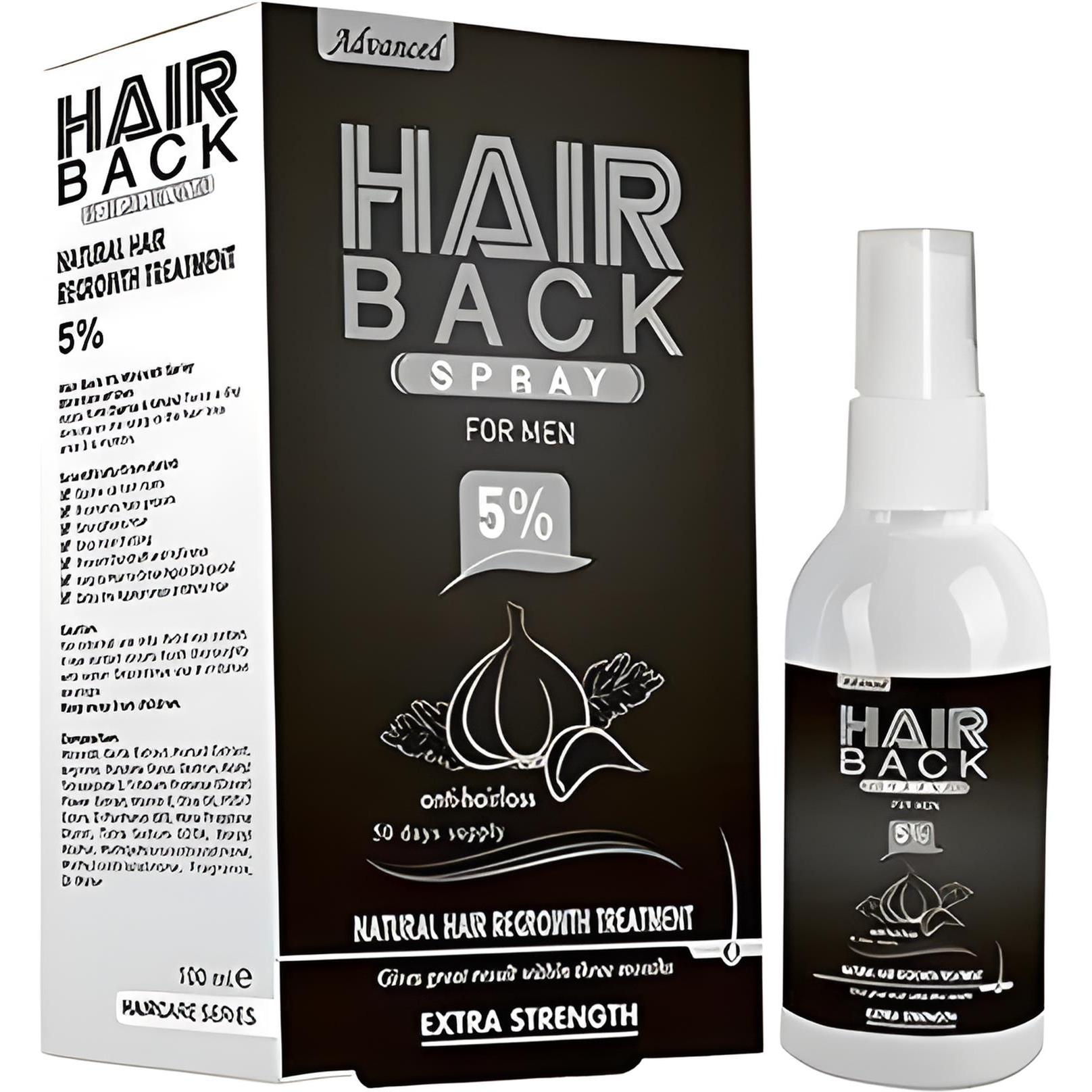 HAIR BACK Лосьон против выпадения с миноксидилом 5%