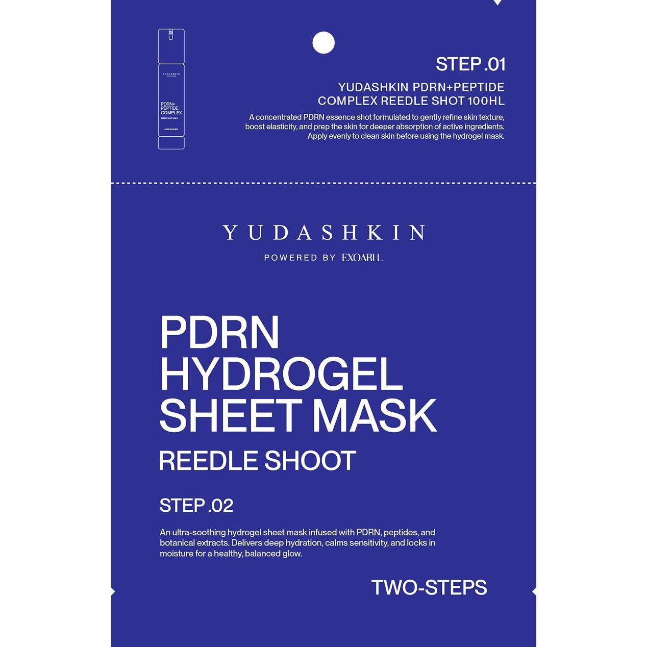 YUDASHKIN POWERED BY EXOARI L Двухэтапная маска с PDRN, пептидами и микроспикулами