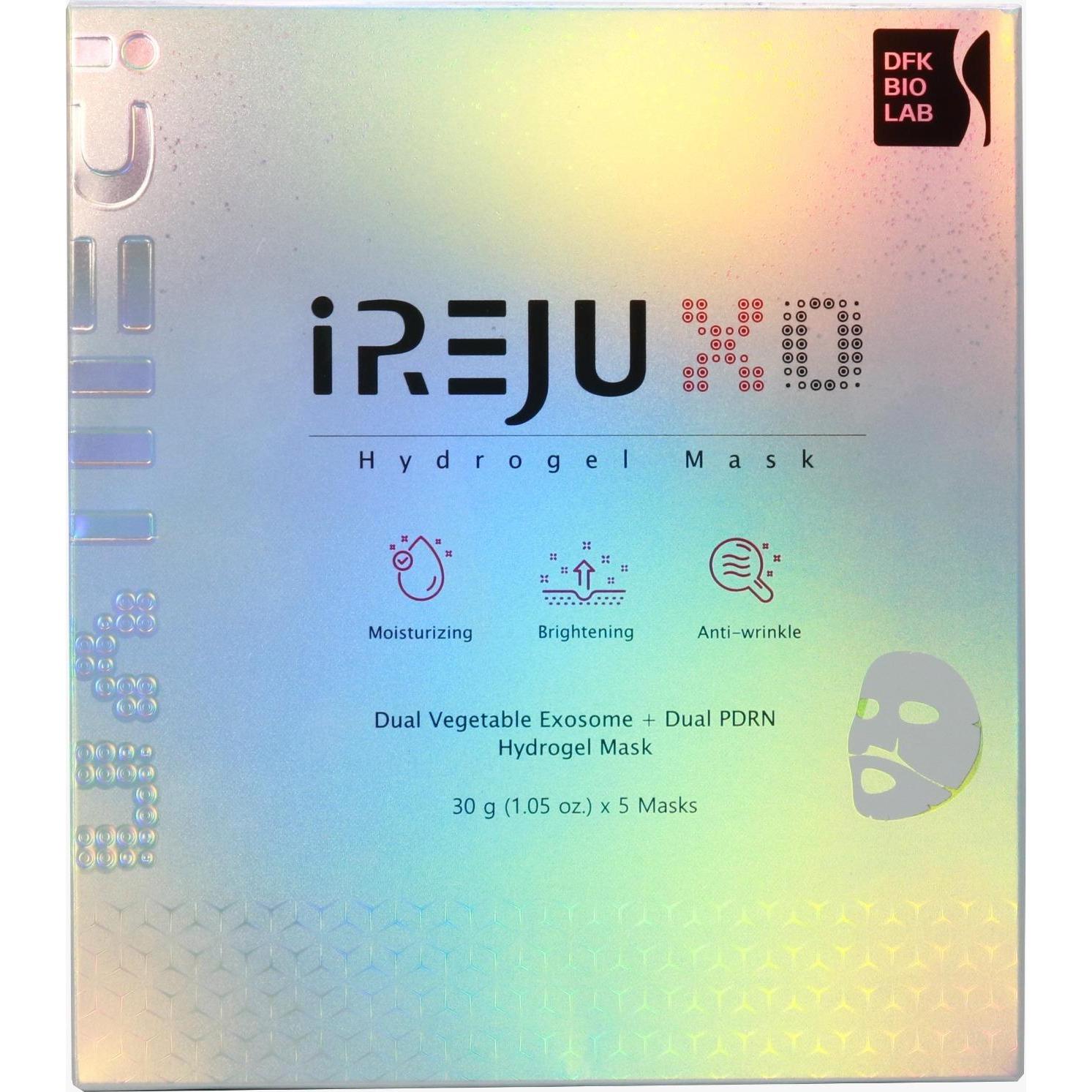 IREJU Набор ревитализирующих гидрогелевых масок ХО с экзосомами и ПДРН