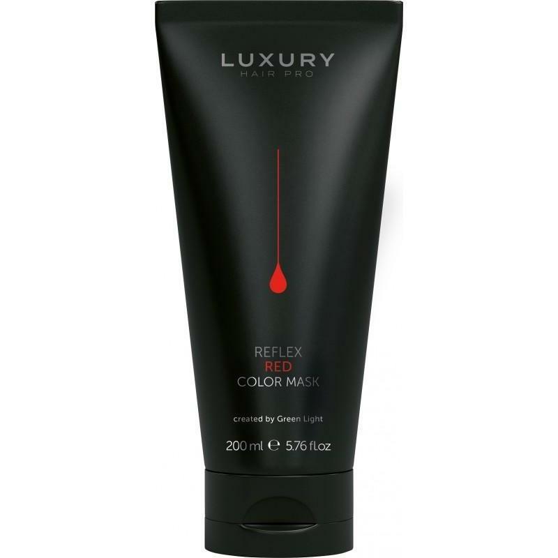 LUXURY HAIR PRO BY GREEN LIGHT Оттеночная маска Красная Reflex Color