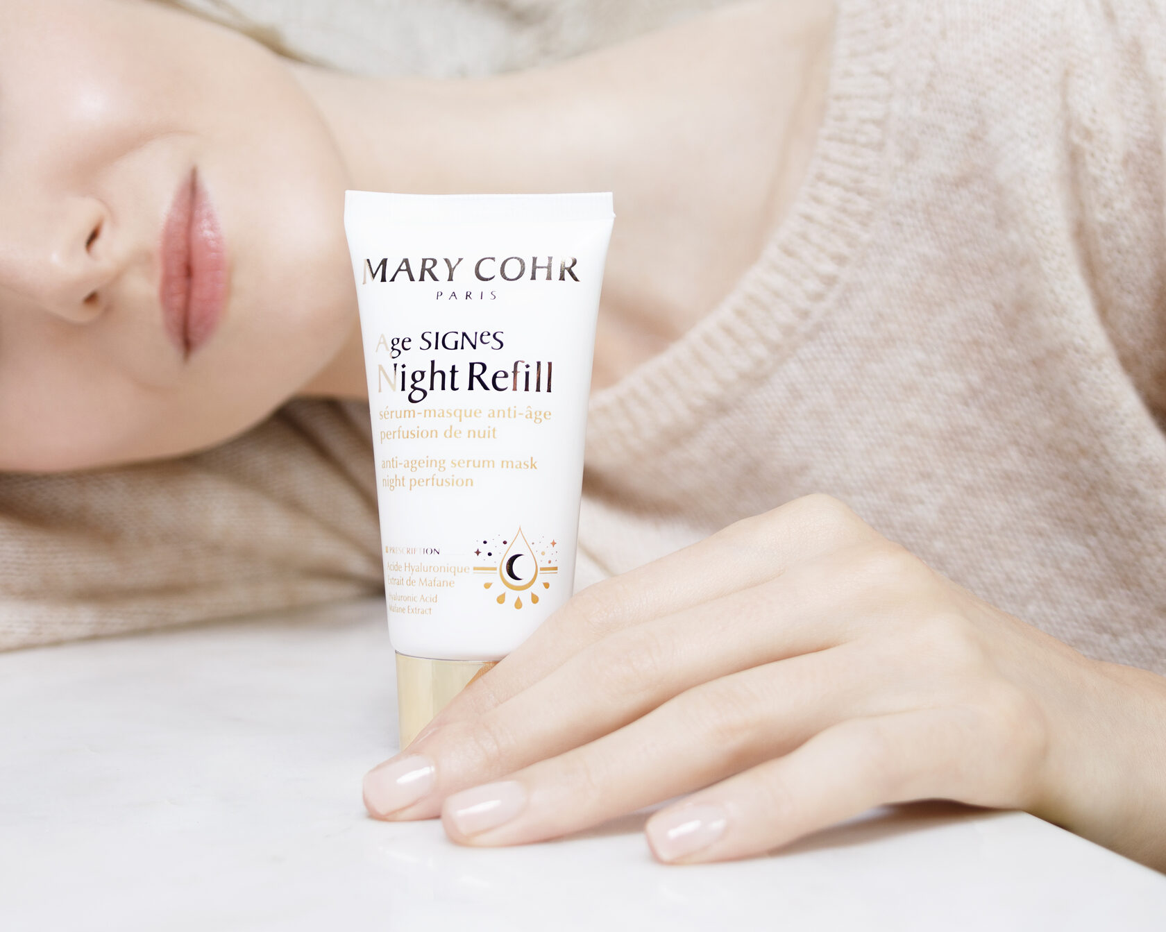 MARY COHR — Сыворотка-маска AGE SIGNES NIGHT REFILL MARY COHR ночная с эффектом ревитализации