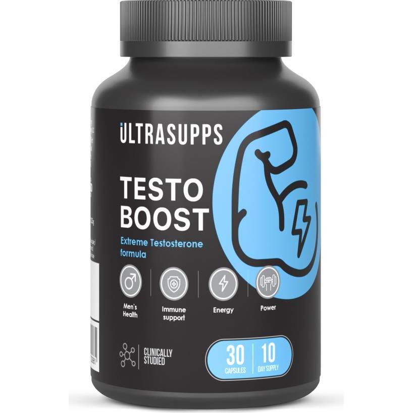 ULTRASUPPS Комплекс для повышения тестостерона Тестобуст 30 шт.