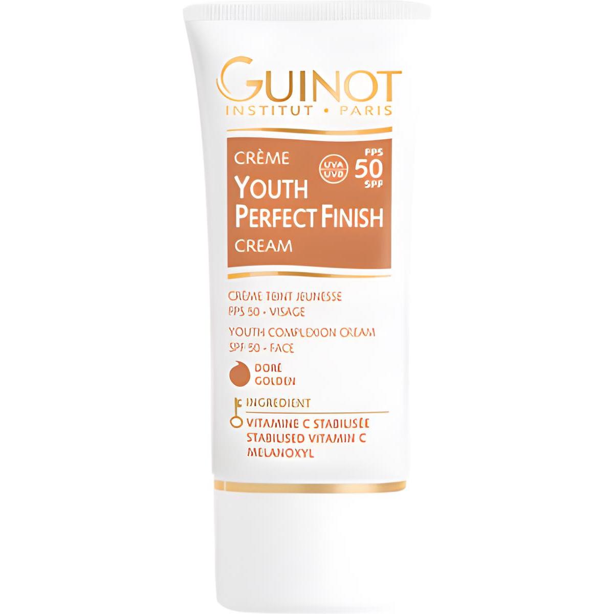 GUINOT Идеальный омолаживающий тонирующий крем SPF 50 золотой