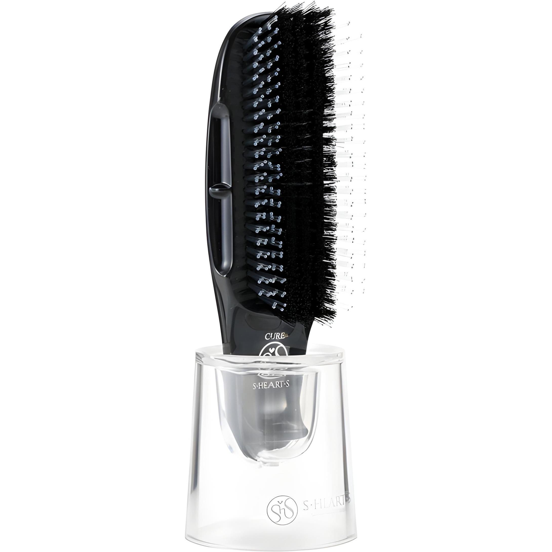 S-HEART-S Расческа Cure Treatment Brush, черный (1 шт.)