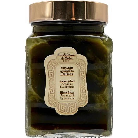 LA SULTANE DE SABA Черное мыло с эвкалиптом