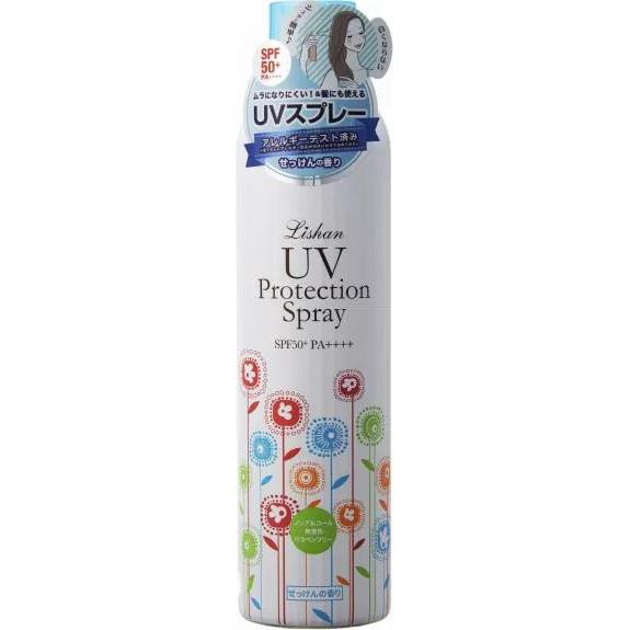 LISHAN Солнцезащитный спрей Лишан с запахом мыла SPF50/PA++++