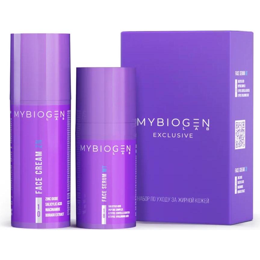 MYBIOGEN BY BIOGENESIS LAB MYBIOGEN Набор по уходу за жирной кожей