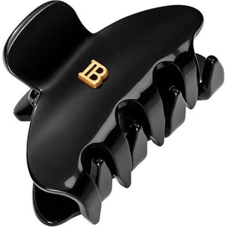 BALMAIN Заколка-краб для волос, цвет черный, размер S (1 шт.)