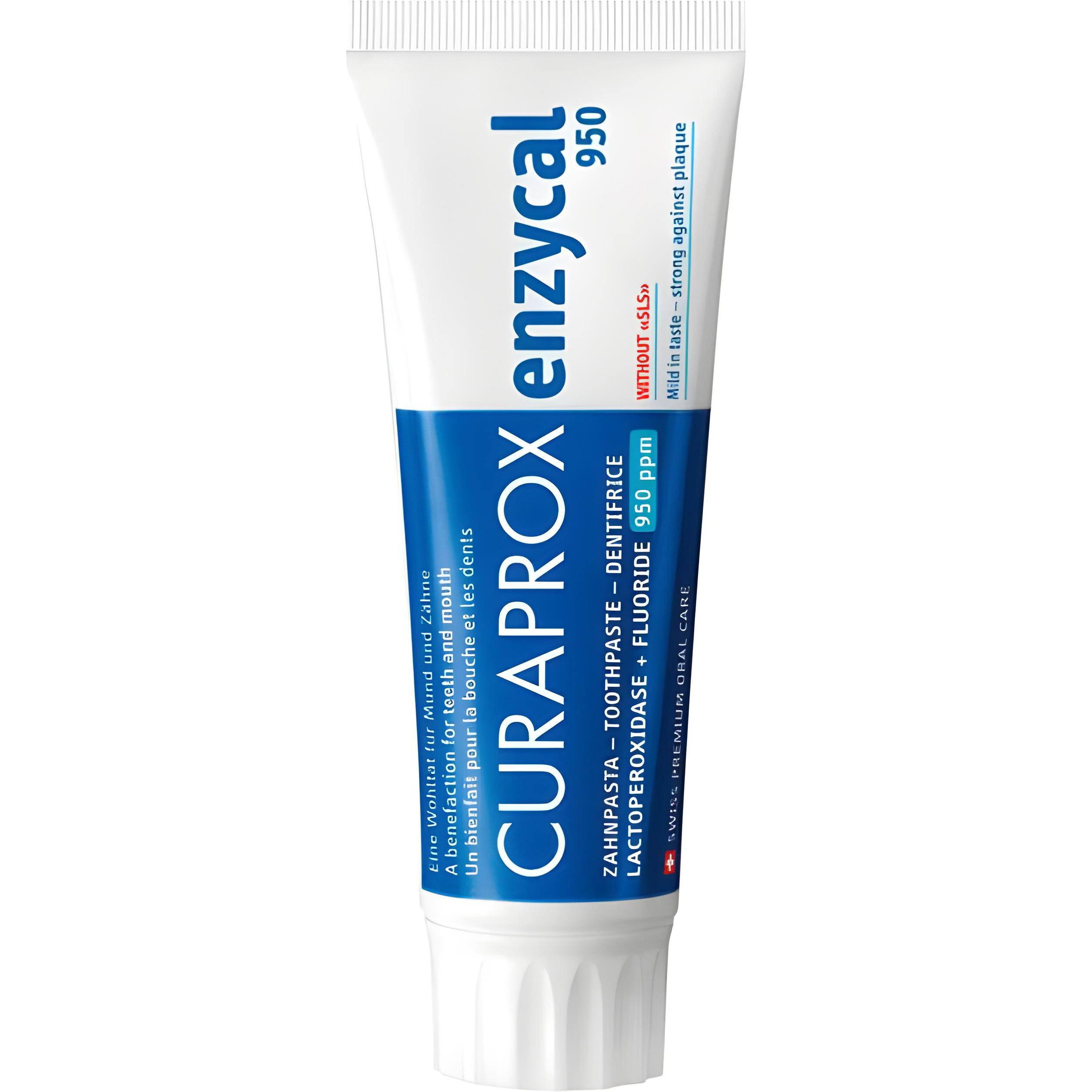 CURAPROX Зубная паста Enzycal 950 ppm с 6 лет