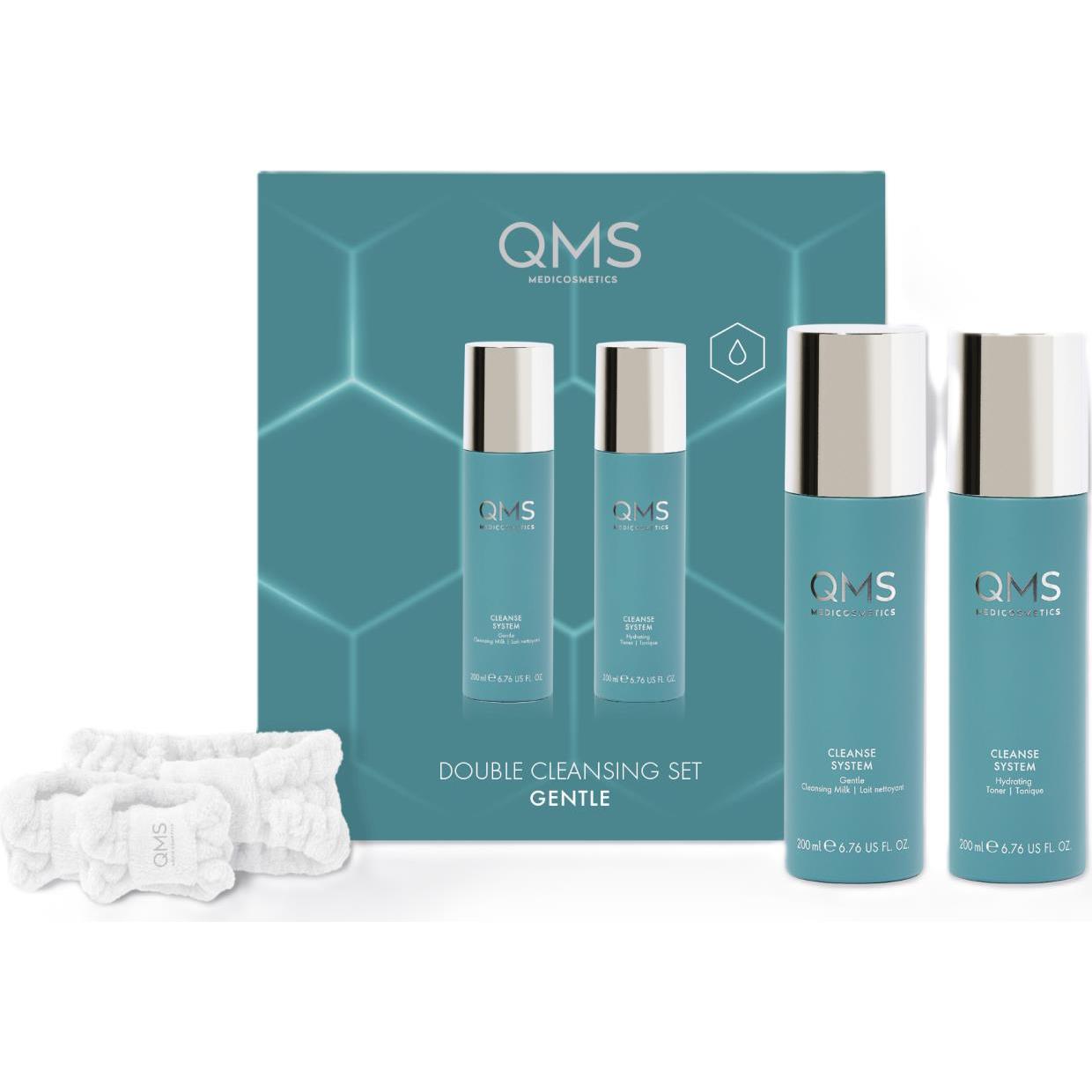 QMS MEDICOSMETICS Набор нежный двухэтапный очищающий
