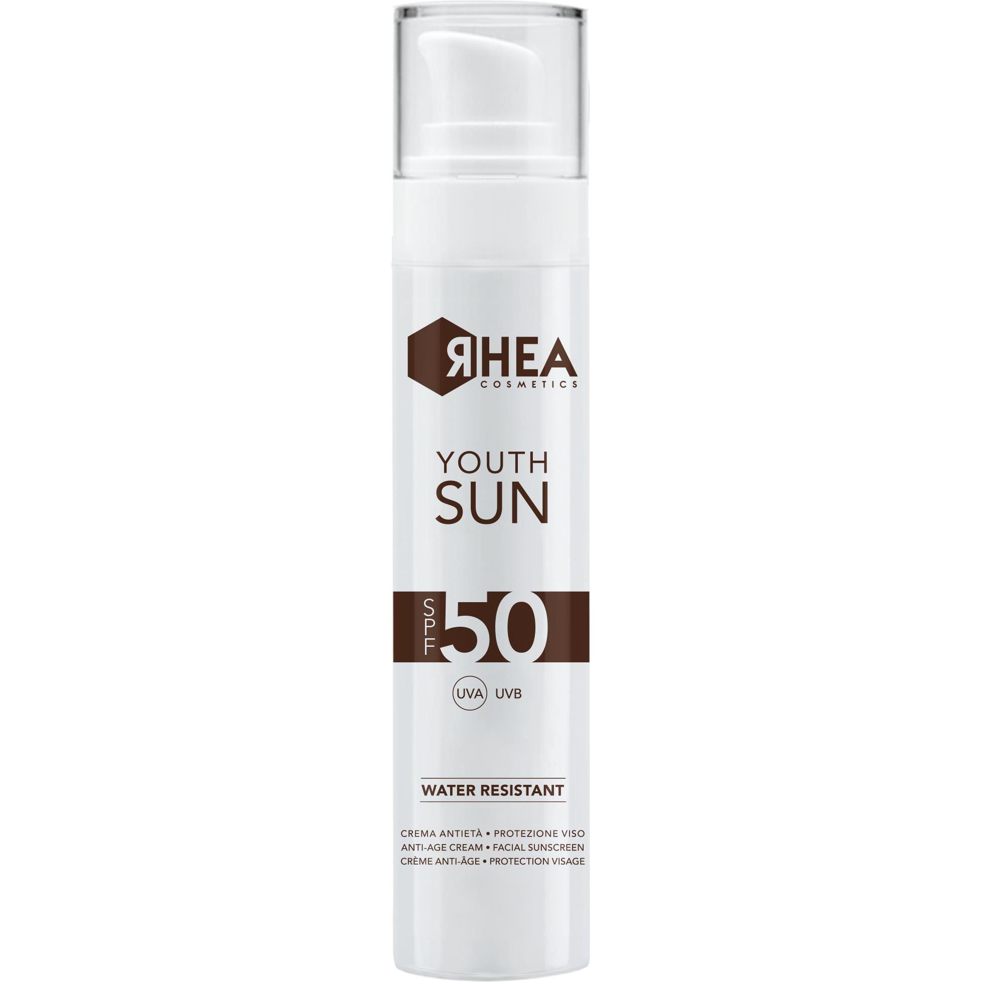 RHEA COSMETICS Youth Sun Солнцезащитный антивозрастной крем для лица SPF50